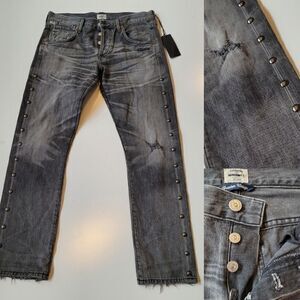 NEW REVOLVE CoH Emerson studded hideout slim boyfriend JEANS Citizens 25 26 27